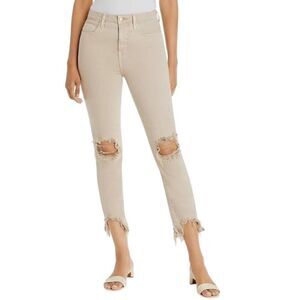 L’Agence High Line High Rise Skinny Jean in Biscuit